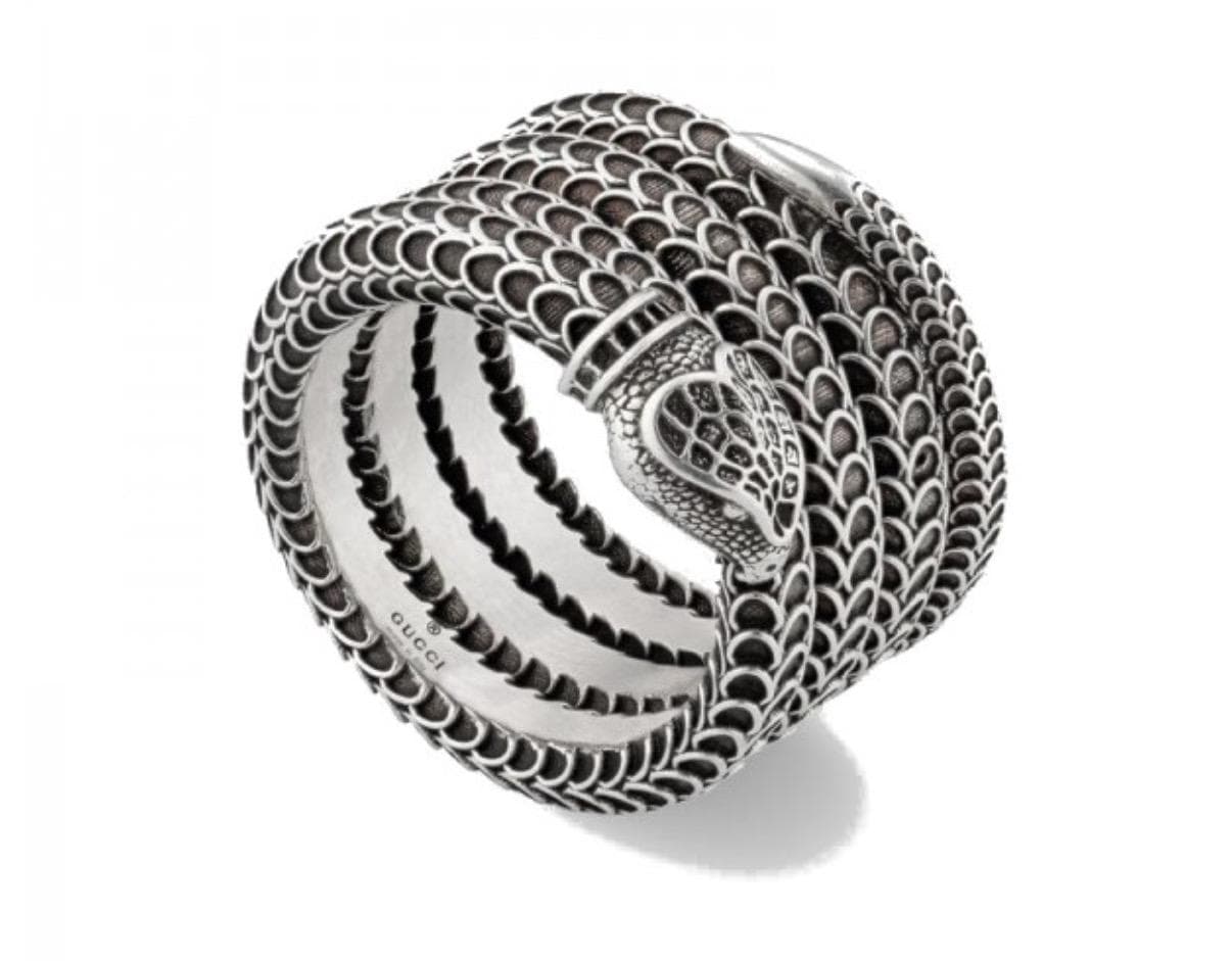 Gucci - Anello Collezione Garden a Serpente in Argento in Anelli Alba Gioielli - Casoria, commercioVirtuoso.it