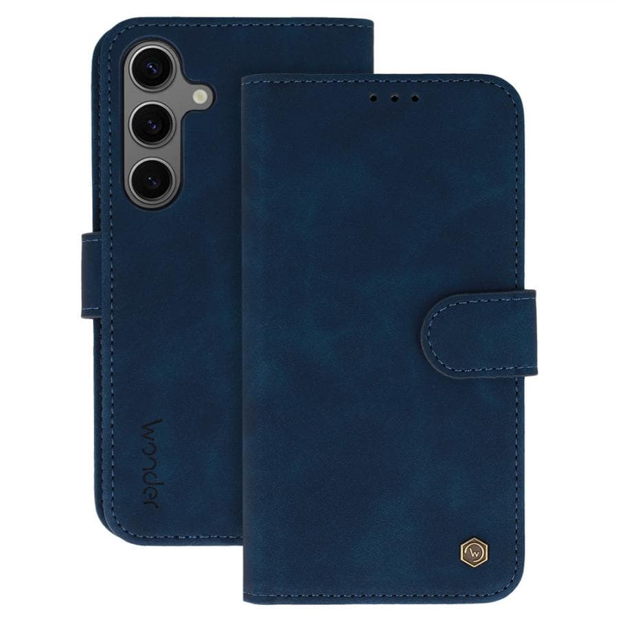 custodia book magnetica redmi note14 5g blu