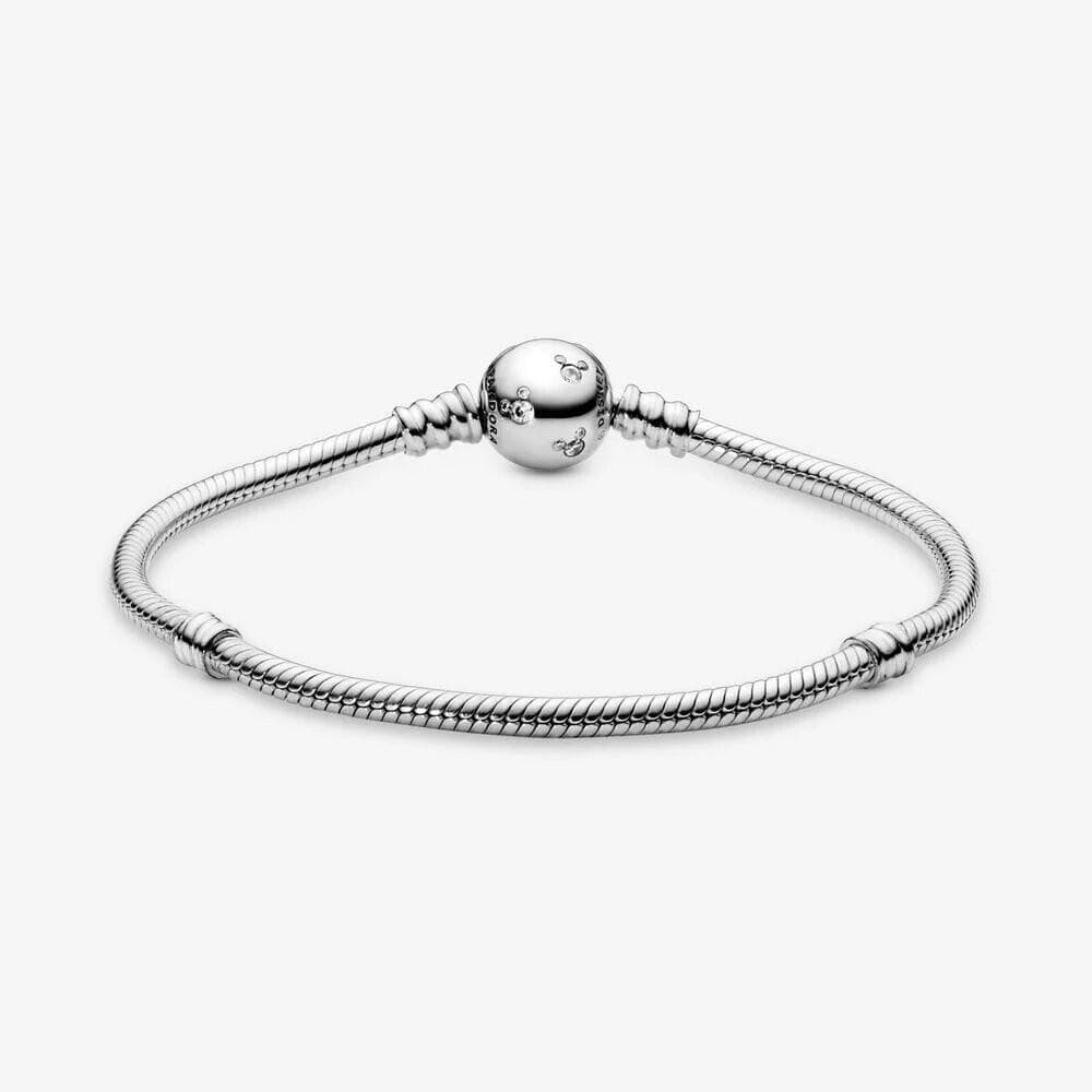 Pandora Disney, Bracciale Moments in maglia snake e Mickey Mouse scintillante in Bracciali Alba Gioielli - Casoria, commercioVirtuoso.it