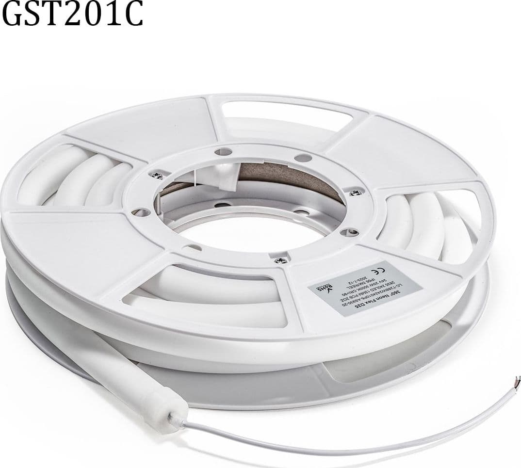 Neon flessibile Gea Led NEON FLEX 360 GST201C GST200C LED 3909LM IP66 3000K 24V striscia tubolare soffitto driver remoto in Nastri LED Lampadari Bartalini - Colle di Val d’Elsa, commercioVirtuoso.it
