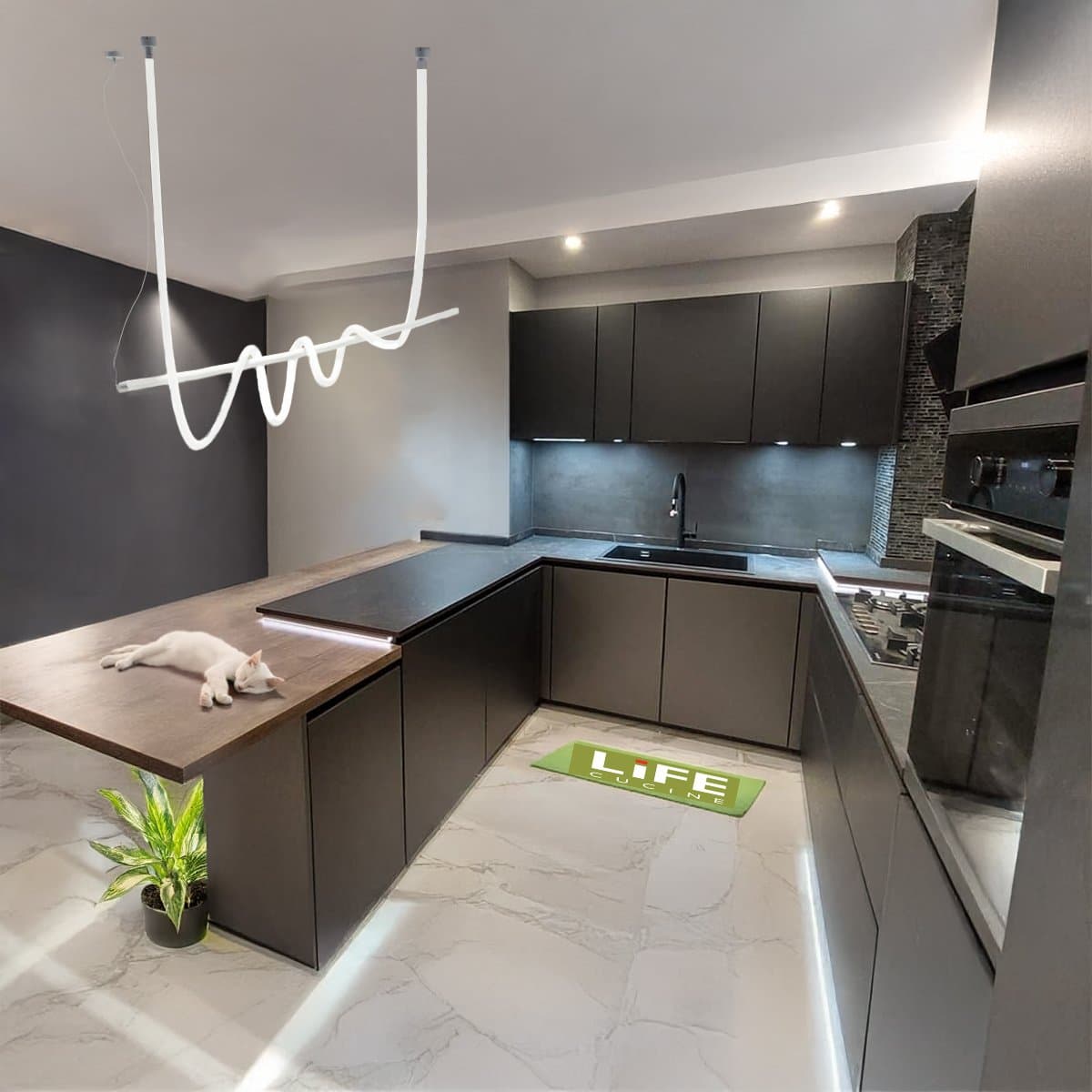 Neon flessibile Gea Led NEON FLEX 360 GST201C GST200C LED 3909LM IP66 3000K 24V striscia tubolare soffitto driver remoto in Nastri LED Lampadari Bartalini - Colle di Val d’Elsa, commercioVirtuoso.it