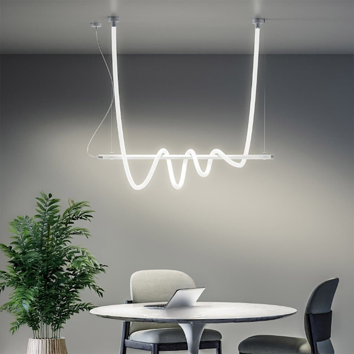 Neon flessibile Gea Led NEON FLEX 360 GST201C GST200C LED 3909LM IP66 3000K 24V striscia tubolare soffitto driver remoto in Nastri LED Lampadari Bartalini - Colle di Val d’Elsa, commercioVirtuoso.it