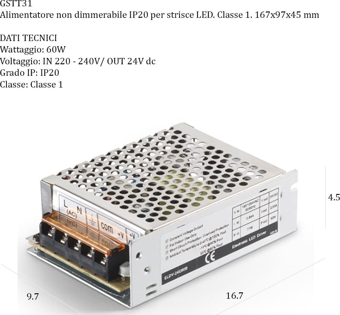 Neon flessibile Gea Led NEON FLEX 360 GST200C CALATE LED 3000LM IP66 3000K 24V striscia tubolare soffitto driver remoto in Nastri LED Lampadari Bartalini - Colle di Val d’Elsa, commercioVirtuoso.it