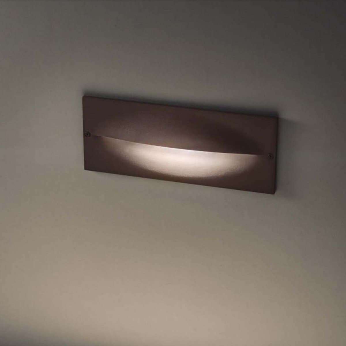Segnapasso incasso Gea Led GES2002 LED IP65 alluminio classico in Lampade da parete Lampadari Bartalini - Colle di Val d’Elsa, commercioVirtuoso.it
