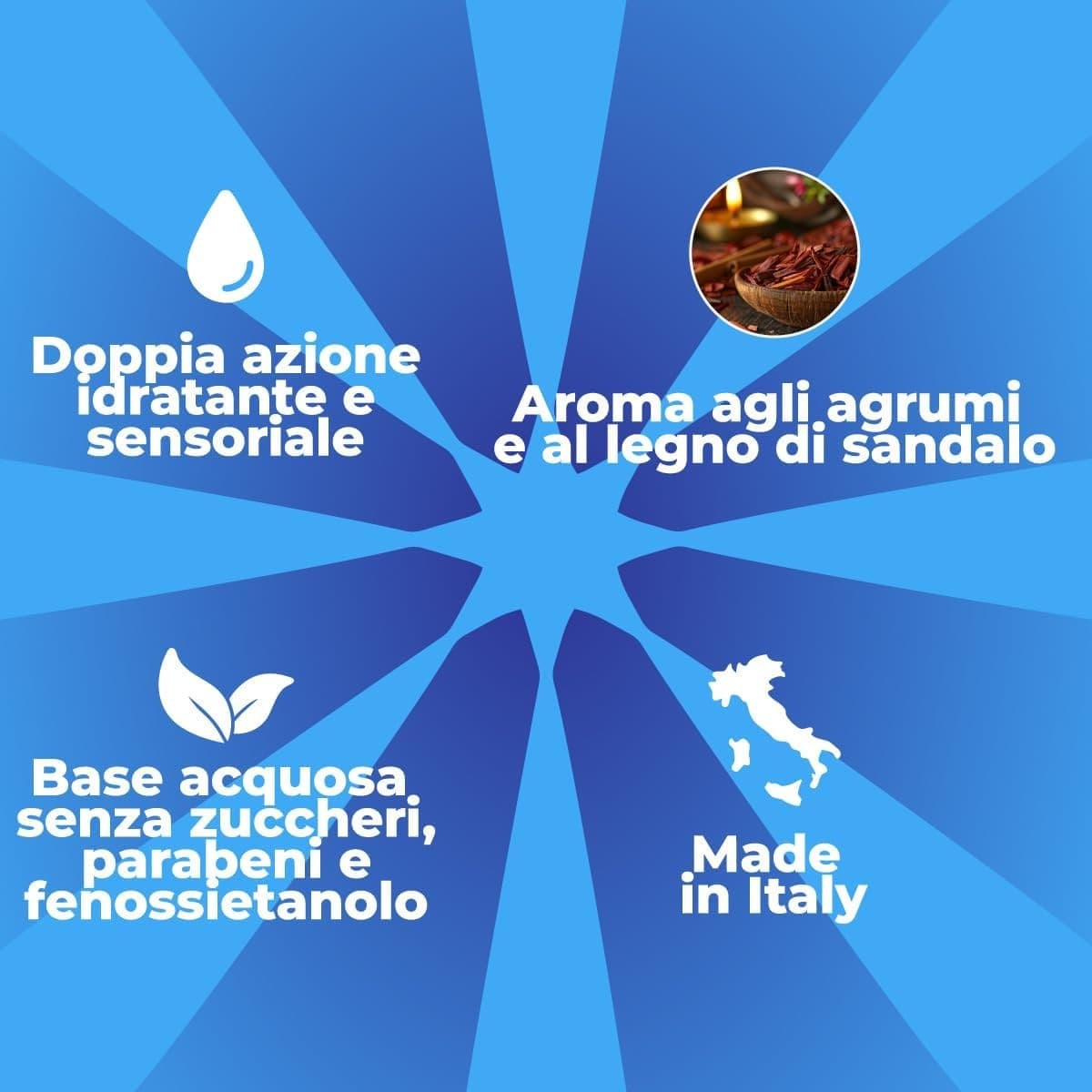 Gel Massaggio Ocean Spa 200 ml Lubrificante a Base d’Acqua Aroma Brezza Marina in Lubrificanti e gel stimolanti Do You Erotic - Napoli, commercioVirtuoso.it