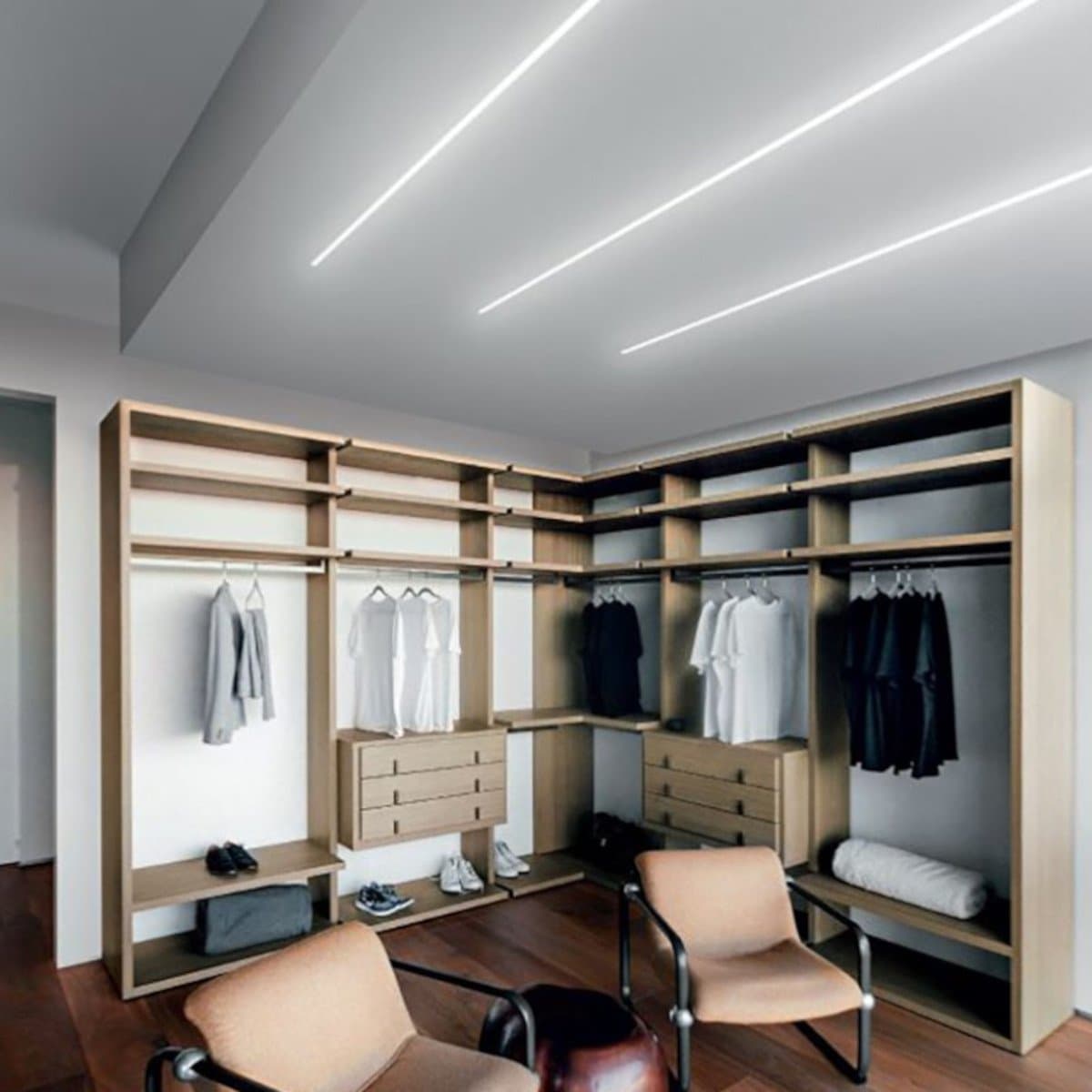 Profilo incasso Gea Led CARRARA M PCAPA2 confezione 2 pannello cartongesso strip led in Nastri LED Lampadari Bartalini - Colle di Val d’Elsa, commercioVirtuoso.it