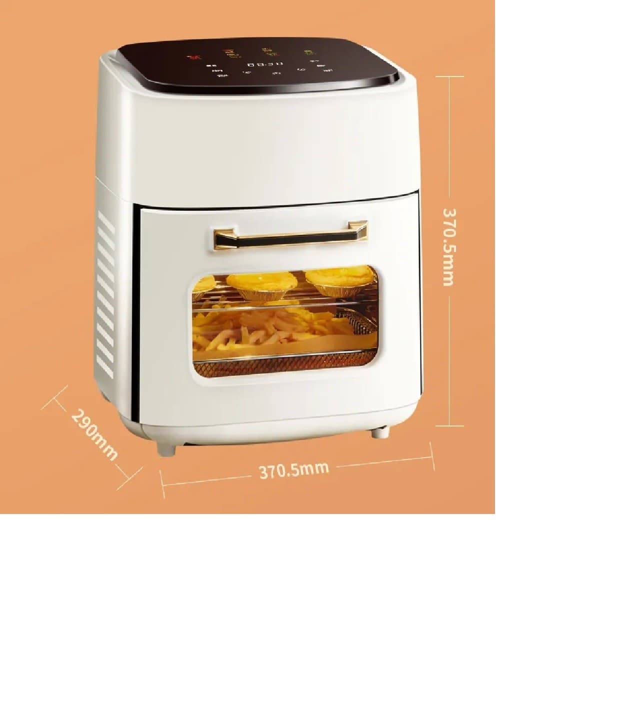 FRIGGITRICE AD ARIA 15l senza olio DIGITALE AIR Fryer 1400W DISPLAY TOUCHSCREEN in Friggitrici Zencoccostore - Formia, commercioVirtuoso.it