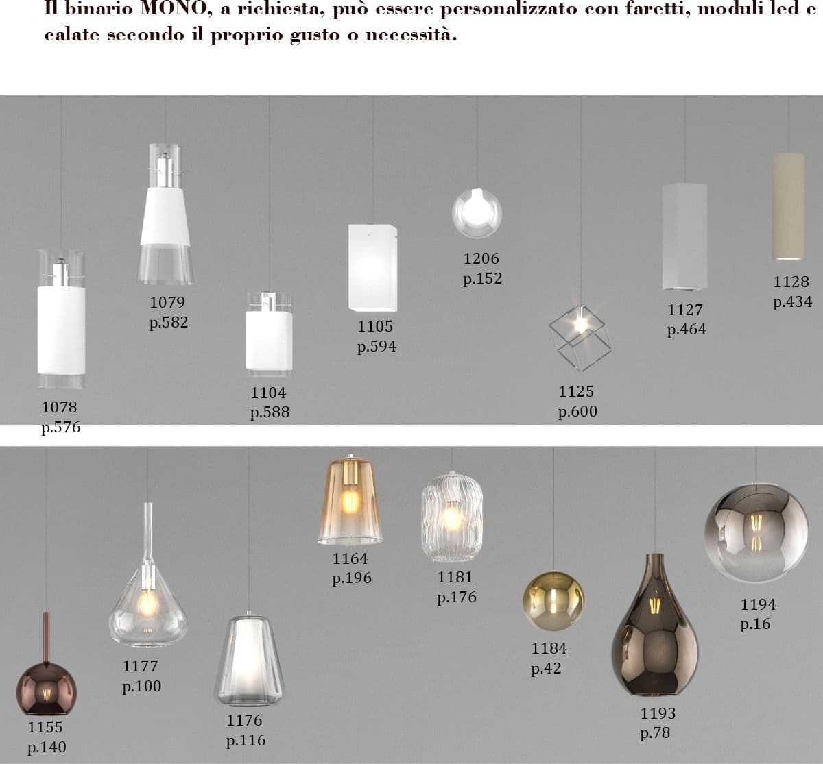Binario Top Light MONO MIXKIT 200 N BI GU10 LED MODULO INTEGRATO 4000K lampada soffitto faretti orientabili moderno in Faretti da soffitto Lampadari Bartalini - Colle di Val d’Elsa, commercioVirtuoso.it