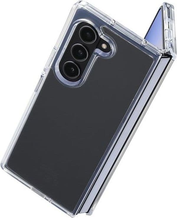 custodia antiurto galaxy z fold 7 antiurto trasparente - 2