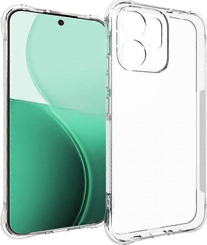 cover in silicone per oppo reno 14F  trasparente