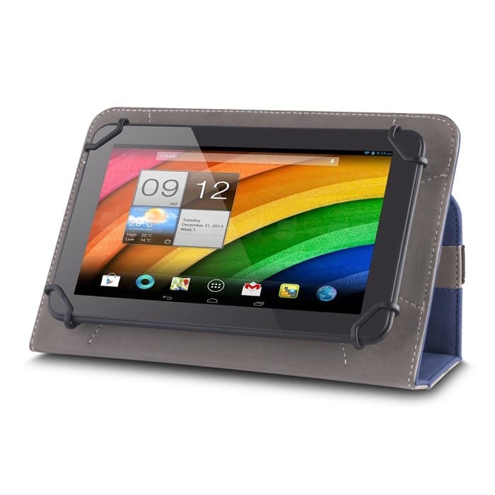 custodia universale per tablet sino a 11  nera- blu in  Tropposmart.it - Genova, commercioVirtuoso.it