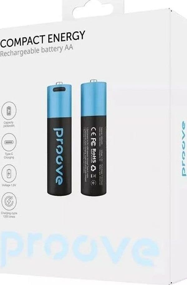 2 batterie ricaricabili con usb-c ministilo AAA 740 mah  ricaricabili con usb-c in Pile ricaricabili Tropposmart.it - Genova, commercioVirtuoso.it