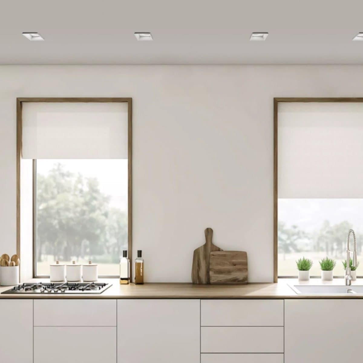 Faretto incasso Sforzin illuminazione ELIS T419 GU10 LED moderno spot cartongesso in Faretti da soffitto Lampadari Bartalini - Colle di Val d’Elsa, commercioVirtuoso.it