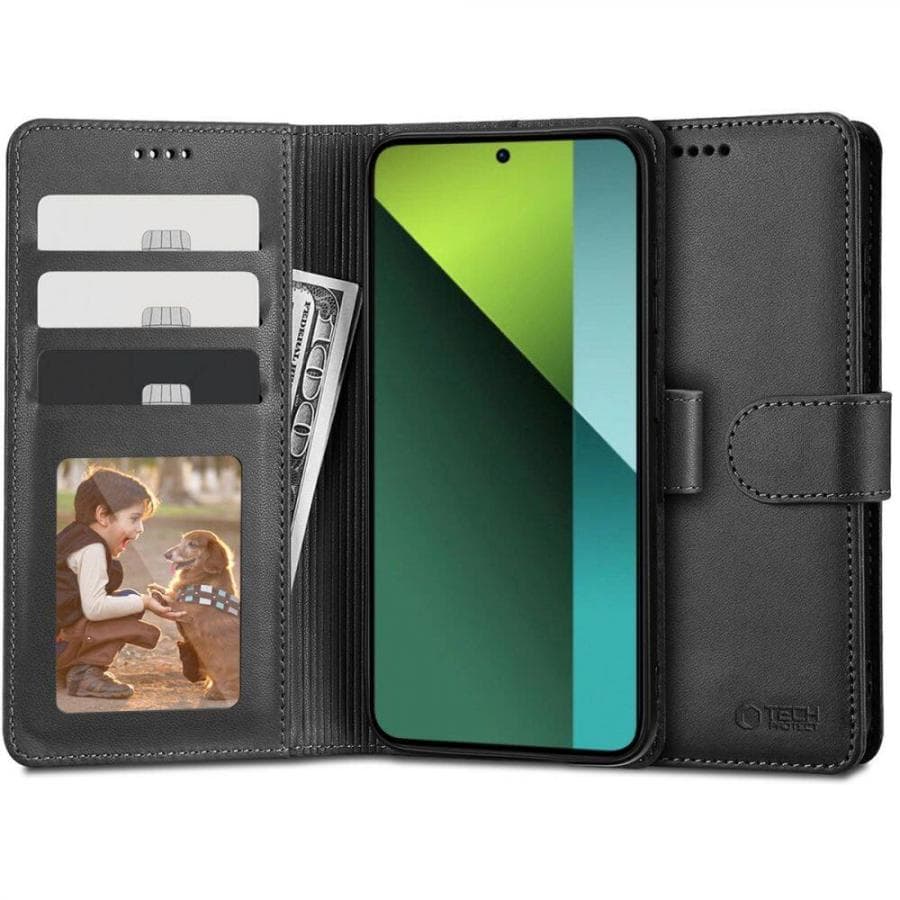 custodia book magnetica redmi 15C nera