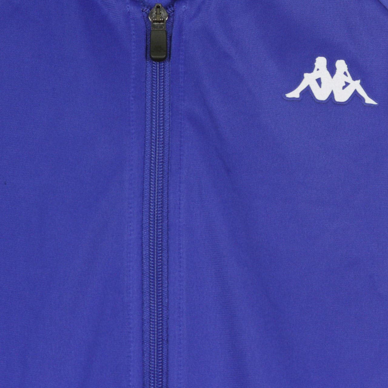 KAPPA Giacca Tuta Cappuccio Uomo Banda Zudai Slim Blue/white da uomo in Felpe senza cappuccio Drestige - Casamassima, commercioVirtuoso.it