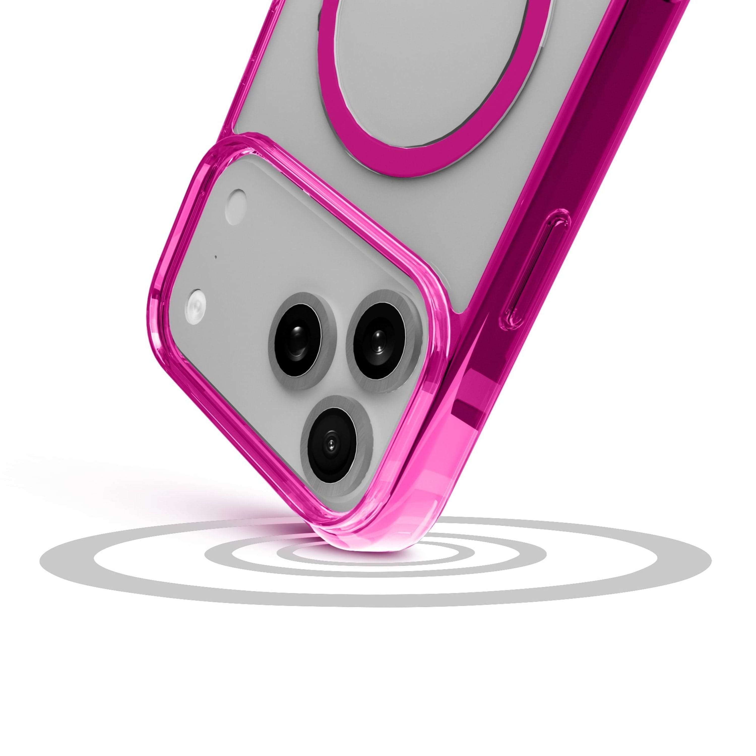 cover iphone 17 PRO rosa - trasparente magsafe in Custodie a tracolla e cordini Tropposmart.it - Genova, commercioVirtuoso.it