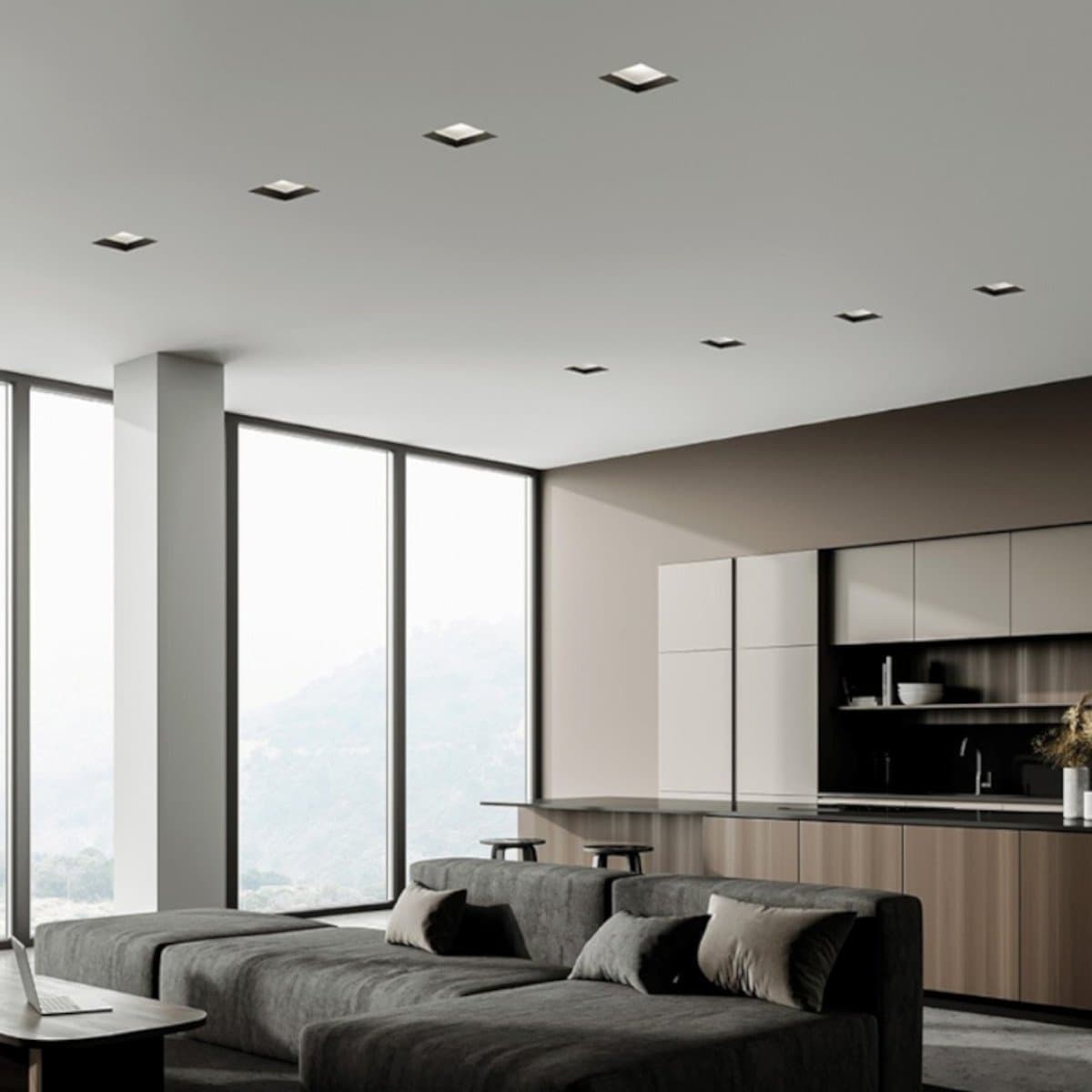 Faretto incasso Sforzin illuminazione FILIATRA' T382 GX53 LED soffitto cartongesso in Faretti da soffitto Lampadari Bartalini - Colle di Val d’Elsa, commercioVirtuoso.it