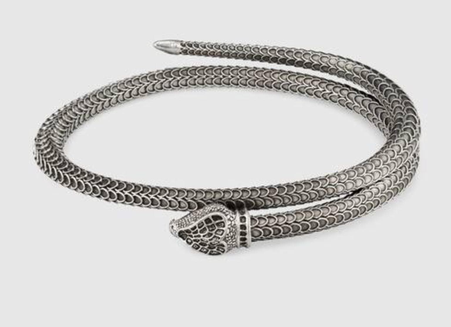 Gucci - Bracciale serpente Gucci Collezione Garden in Argento in Bracciali Alba Gioielli - Casoria, commercioVirtuoso.it