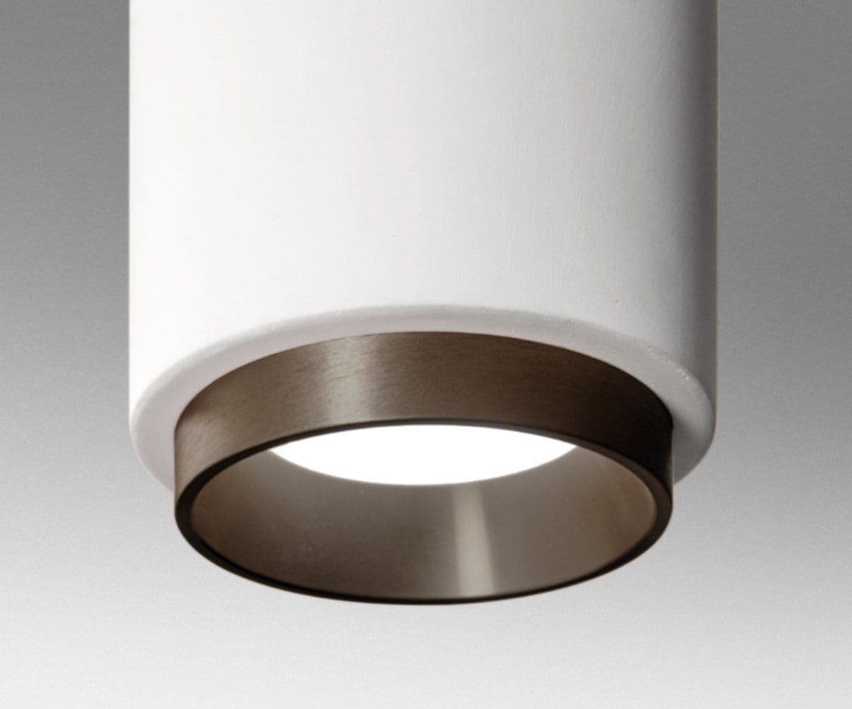 Plafoniera gesso Sforzin illuminazione PROPILEI T488 GU10 LED anelli colorati in Plafoniere Lampadari Bartalini - Colle di Val d’Elsa, commercioVirtuoso.it