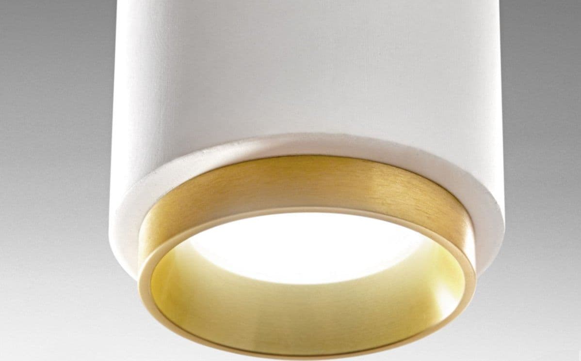 Plafoniera gesso Sforzin illuminazione PROPILEI T407 GU10 LED anelli colorati in Plafoniere Lampadari Bartalini - Colle di Val d’Elsa, commercioVirtuoso.it