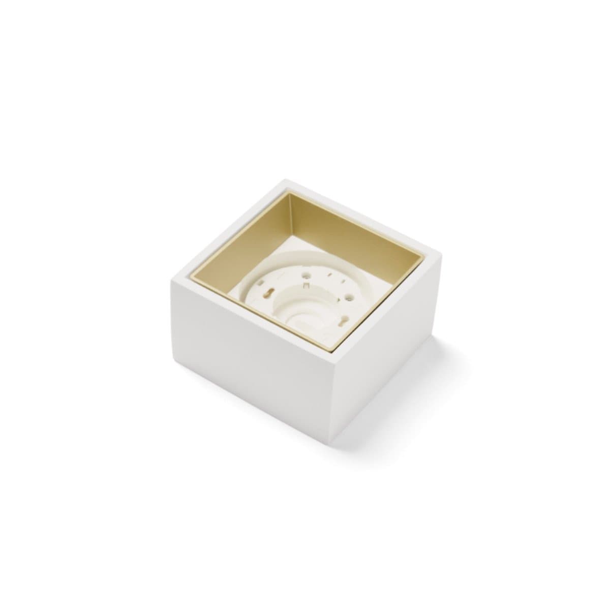 Plafoniera gesso Sforzin illuminazione NASSO quadrata T428 GX53 LED alluminio soffitto in Plafoniere Lampadari Bartalini - Colle di Val d’Elsa, commercioVirtuoso.it