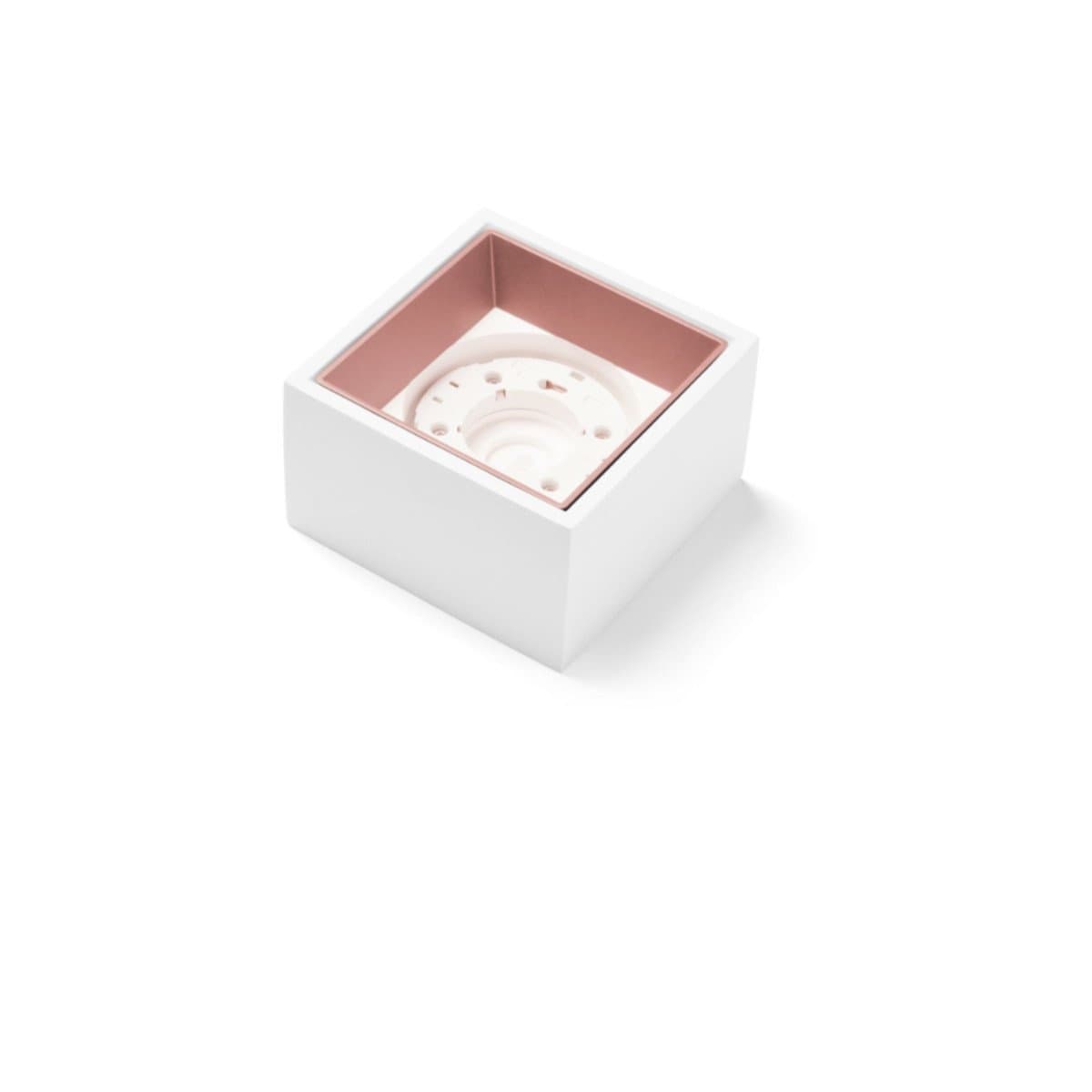 Plafoniera gesso Sforzin illuminazione NASSO quadrata T429 GX53 LED alluminio soffitto in Plafoniere Lampadari Bartalini - Colle di Val d’Elsa, commercioVirtuoso.it