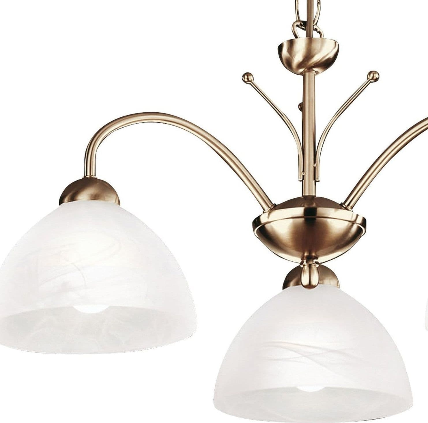 Lampadario Contemporaneo Milanese Acciaio Adjustable Vetro 3 Luci E14 in Lampade a sospensione LuceArt - Montecorvino Pugliano, commercioVirtuoso.it