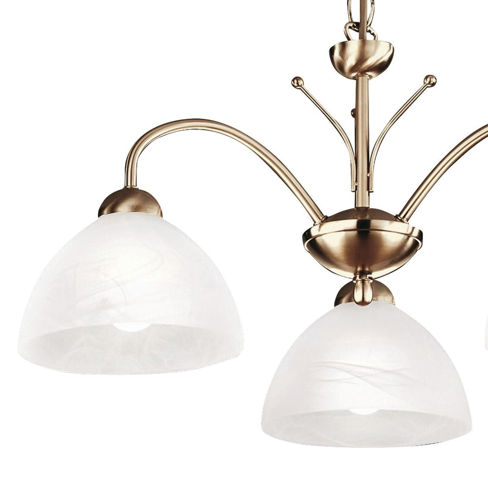Lampadario Contemporaneo Milanese Acciaio Adjustable Vetro 3 Luci E14 in Lampade a sospensione LuceArt - Montecorvino Pugliano, commercioVirtuoso.it