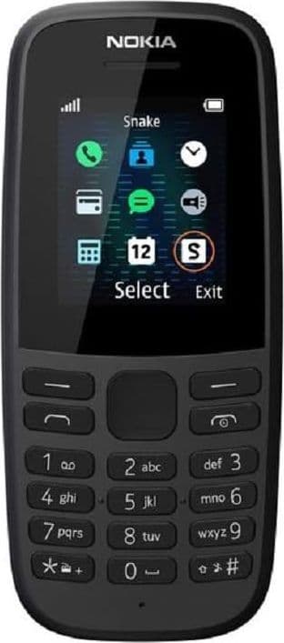 nokia 105 2017 dual sim black IMPORT NO GARANZIA - 2