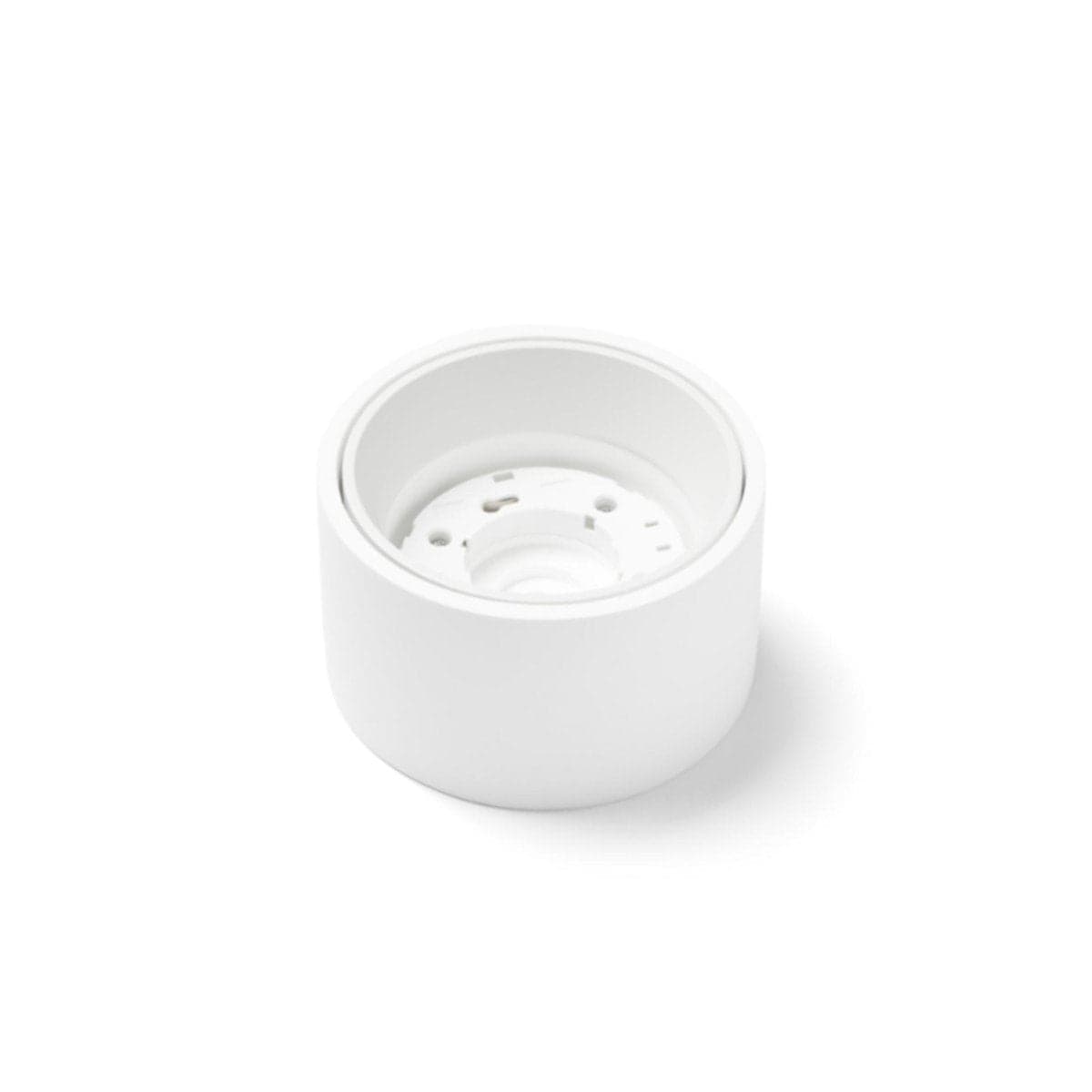 Plafoniera gesso Sforzin illuminazione NASSO tonda T423 GX53 LED alluminio soffitto in Plafoniere Lampadari Bartalini - Colle di Val d’Elsa, commercioVirtuoso.it