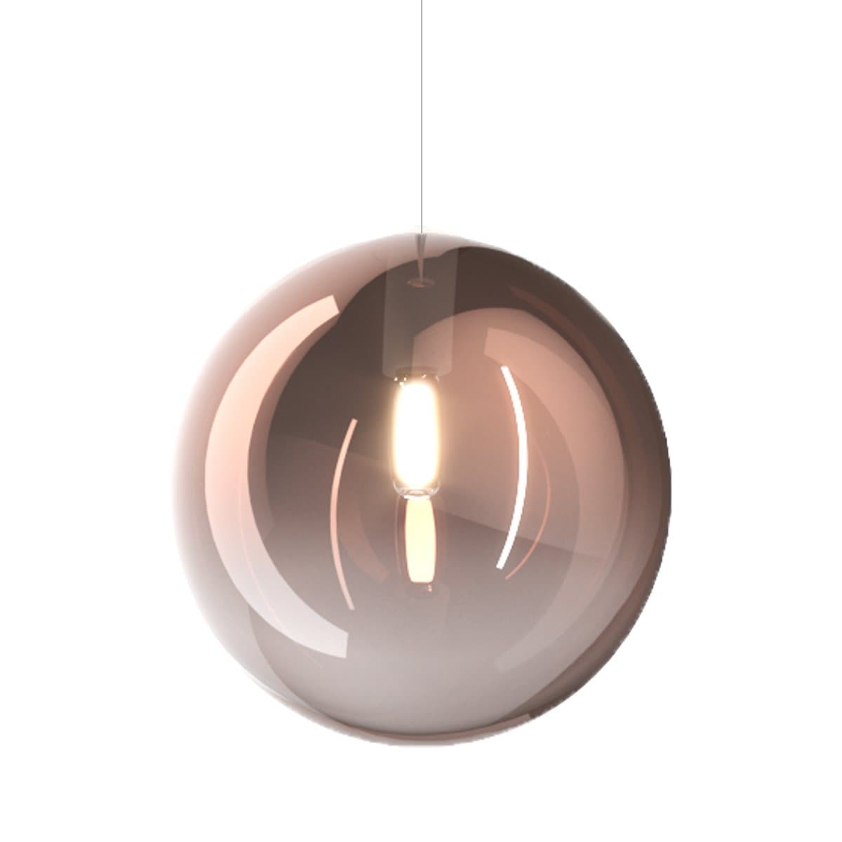 Binario Top Light MONO 200N 1184 ECLIPSE BF-RA BIANCO G9 LED lampada soffitto moderna sfera vetro bianco rame multiluce in Faretti da soffitto Lampadari Bartalini - Colle di Val d’Elsa, commercioVirtuoso.it