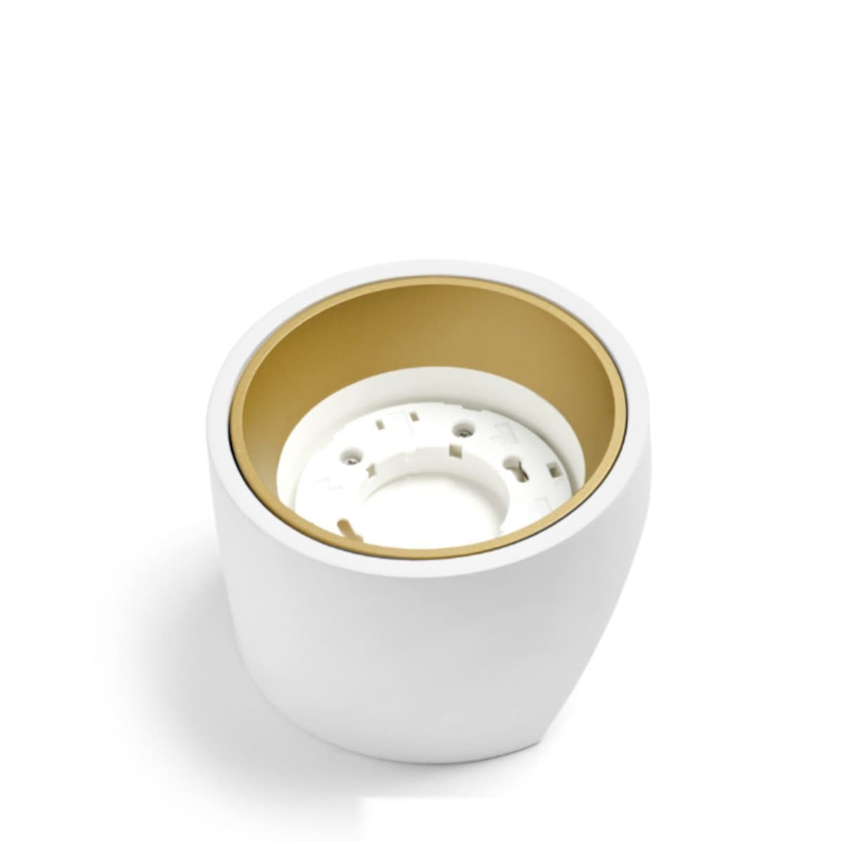 Applique gesso Sforzin illuminazione NASSO tonda T432 GX53 LED alluminio parete in Applique Lampadari Bartalini - Colle di Val d’Elsa, commercioVirtuoso.it
