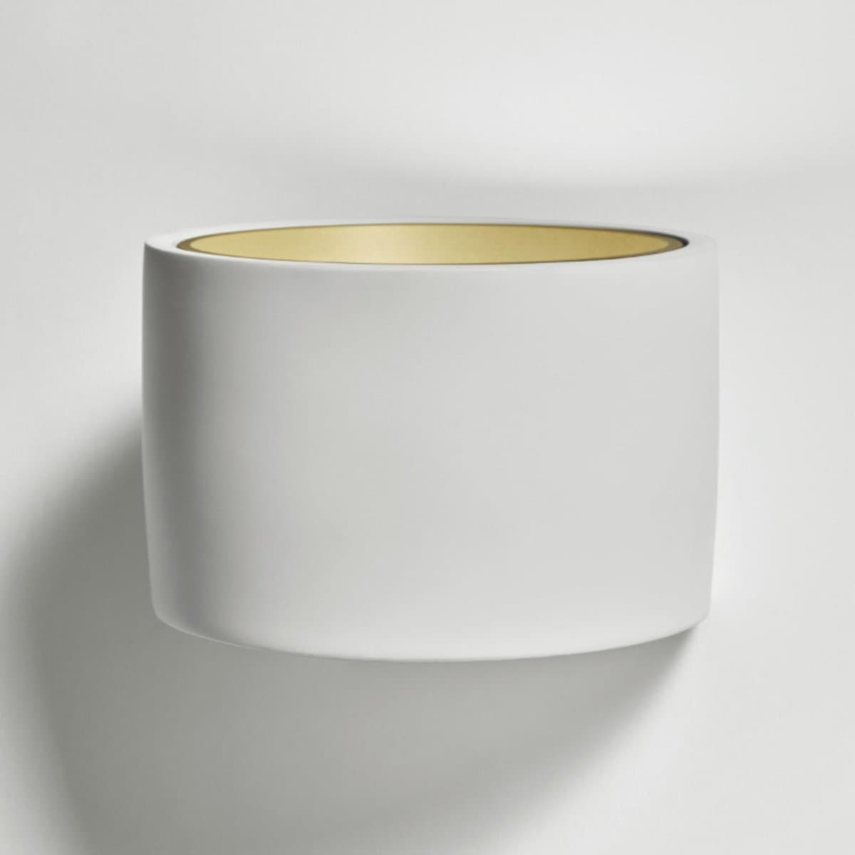 Applique gesso Sforzin illuminazione NASSO tonda T432 GX53 LED alluminio parete in Applique Lampadari Bartalini - Colle di Val d’Elsa, commercioVirtuoso.it