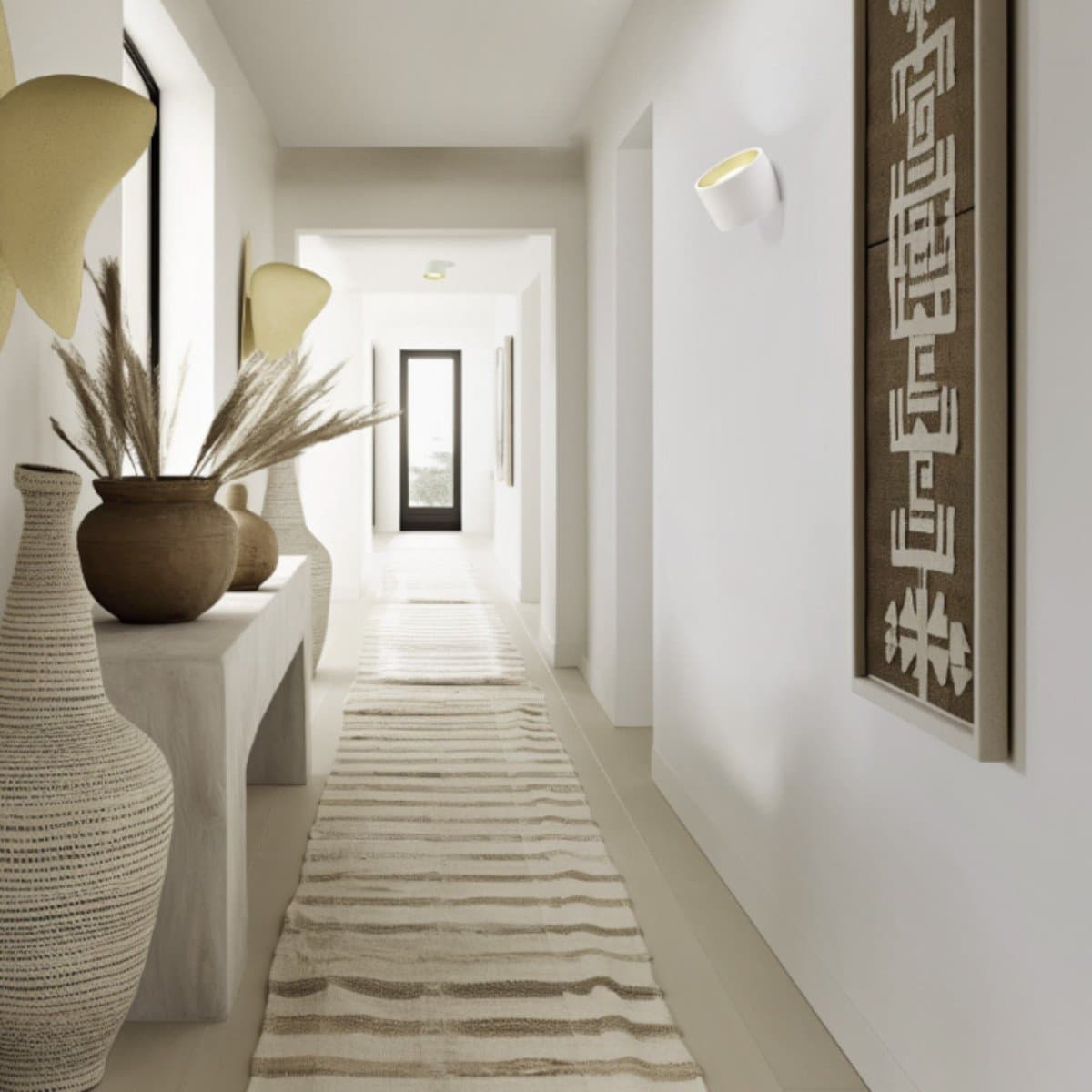 Applique gesso Sforzin illuminazione NASSO tonda T432 GX53 LED alluminio parete in Applique Lampadari Bartalini - Colle di Val d’Elsa, commercioVirtuoso.it