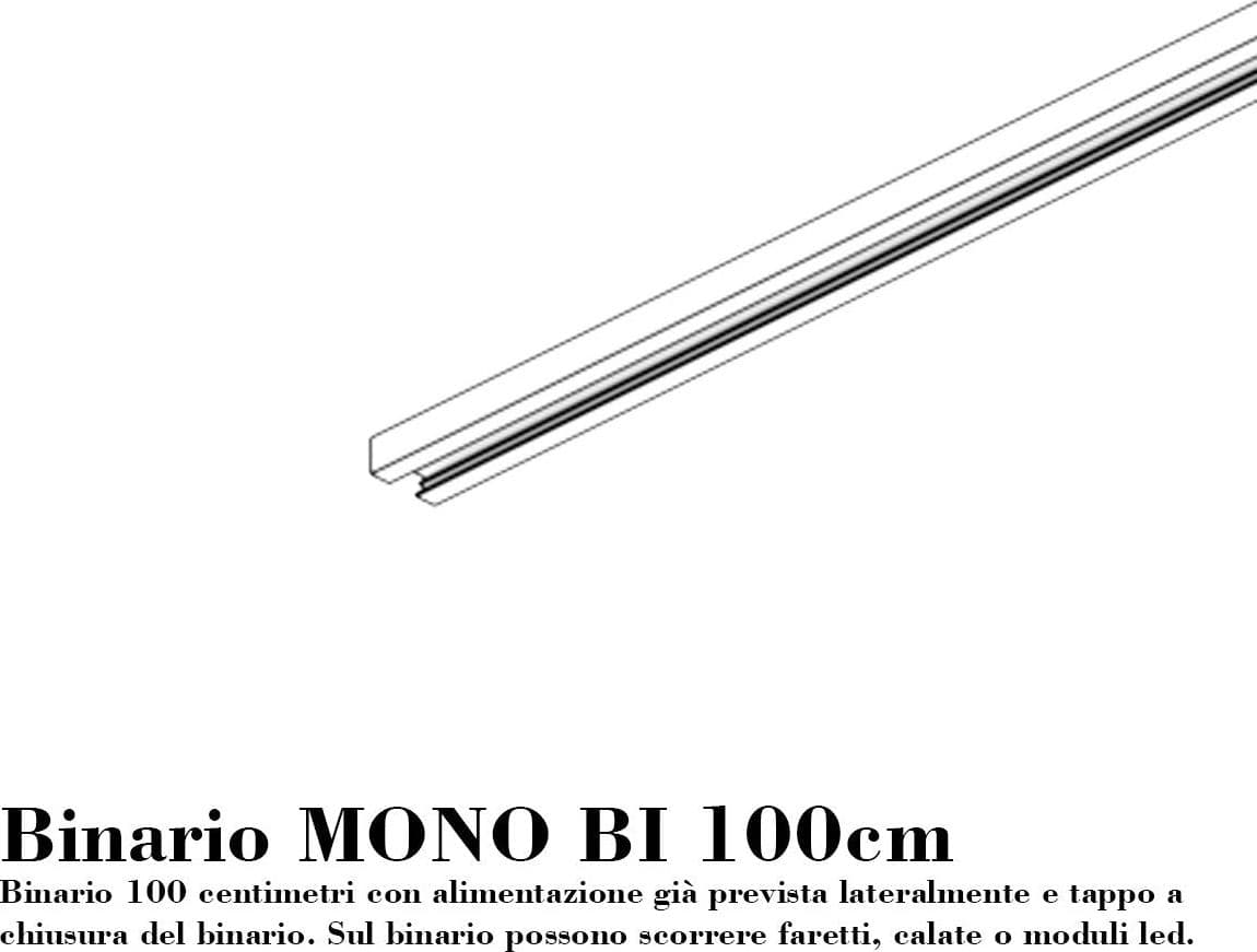 Binario Top Light MONO 1184 ECLIPSE BF-AM BIANCO G9 LED lampada soffitto moderna sfera vetro bianco ambra in Lampade a sospensione Lampadari Bartalini - Colle di Val d’Elsa, commercioVirtuoso.it