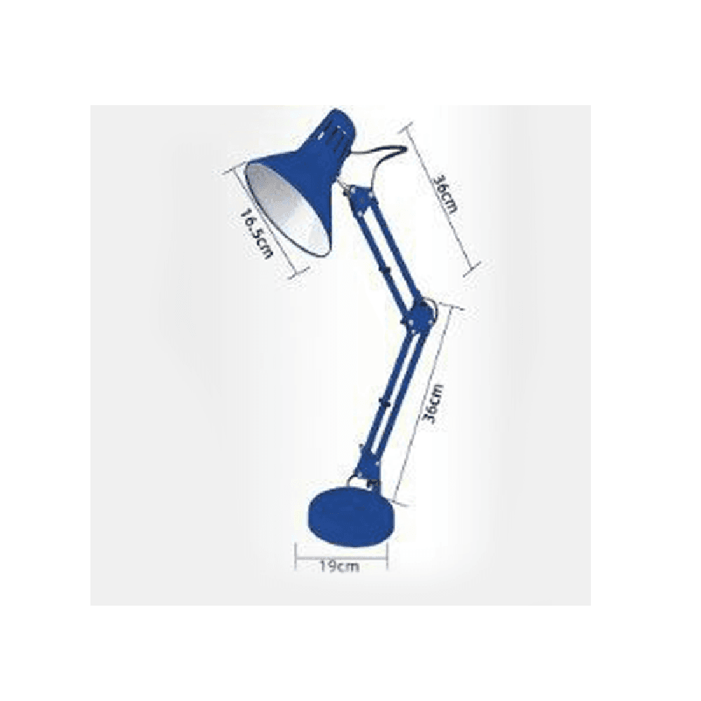 LAMPADA DA SCRIVANIA CON BRACCIO SNODABILE ATTACCO E27 LUCE TAVOLO PER UFFICIO in Lampade da lavoro Trade Shop italia - Napoli, commercioVirtuoso.it