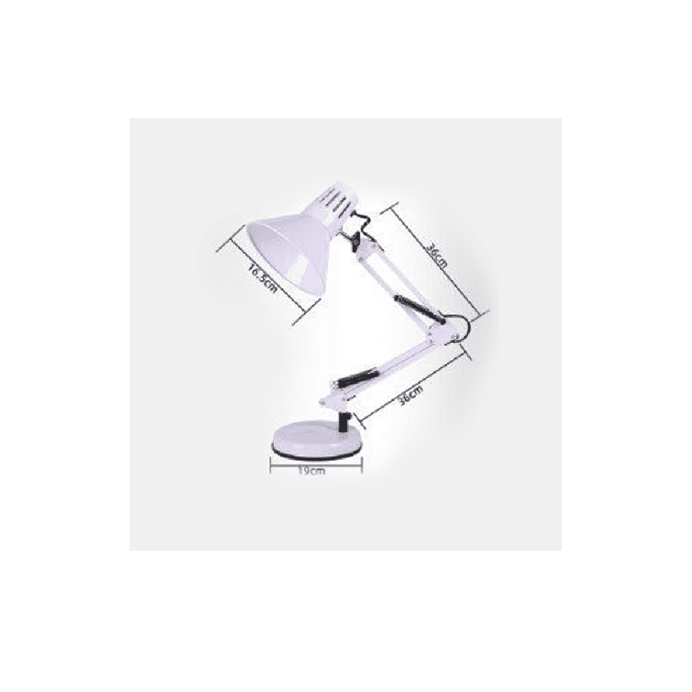 LAMPADA DA SCRIVANIA CON BRACCIO SNODABILE ATTACCO E27 LUCE TAVOLO PER UFFICIO in Lampade da lavoro Trade Shop italia - Napoli, commercioVirtuoso.it