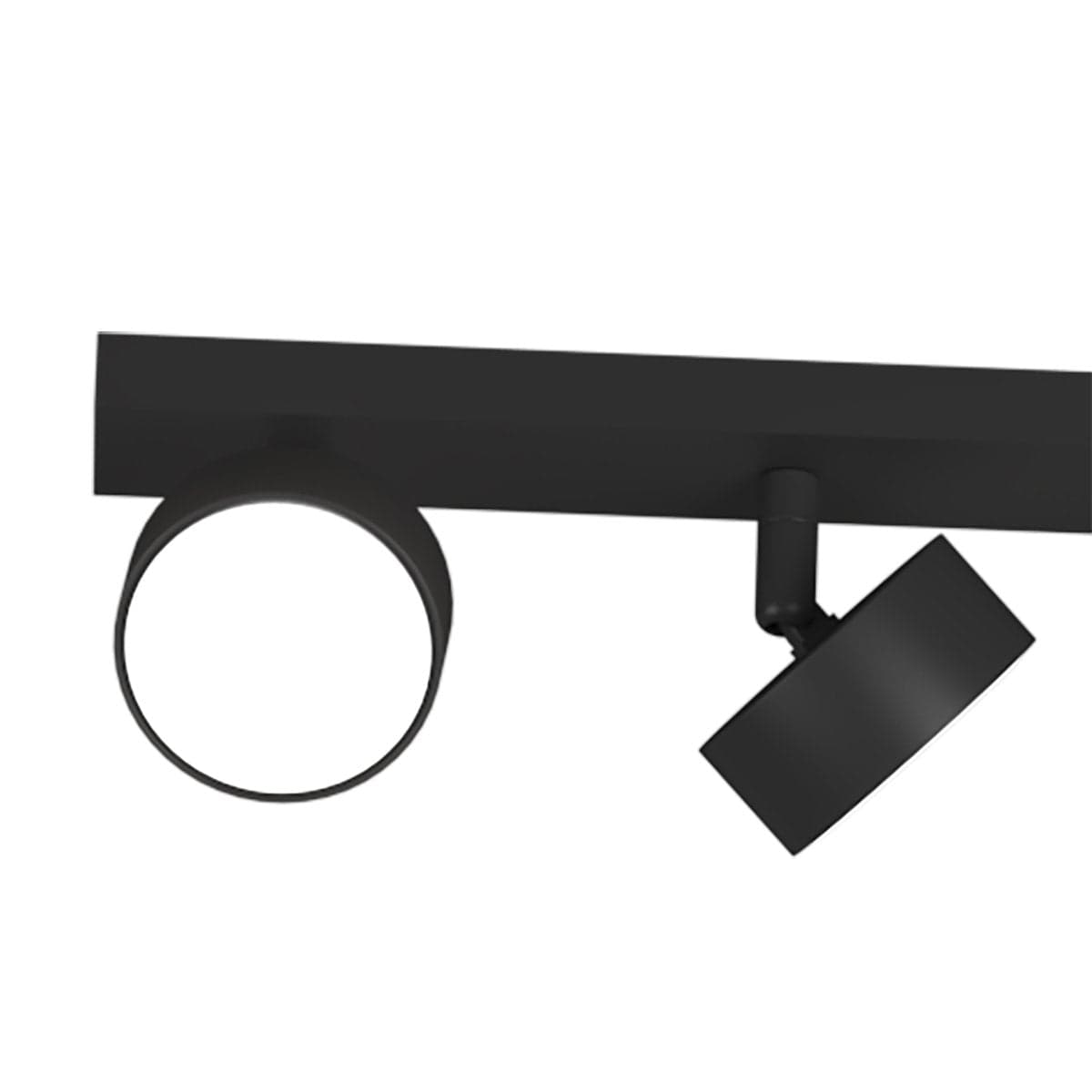 Binario Top Light EDRA 1210 6 NE GX53 LED lampada soffitto parete moderna faretti orientabili in Faretti da soffitto Lampadari Bartalini - Colle di Val d’Elsa, commercioVirtuoso.it