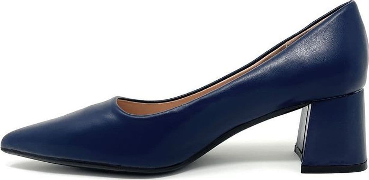 Francesco Milano decolleté in pelle blu navy F11 01A in Scarpe col tacco Teresi Calzature - Marsala, commercioVirtuoso.it