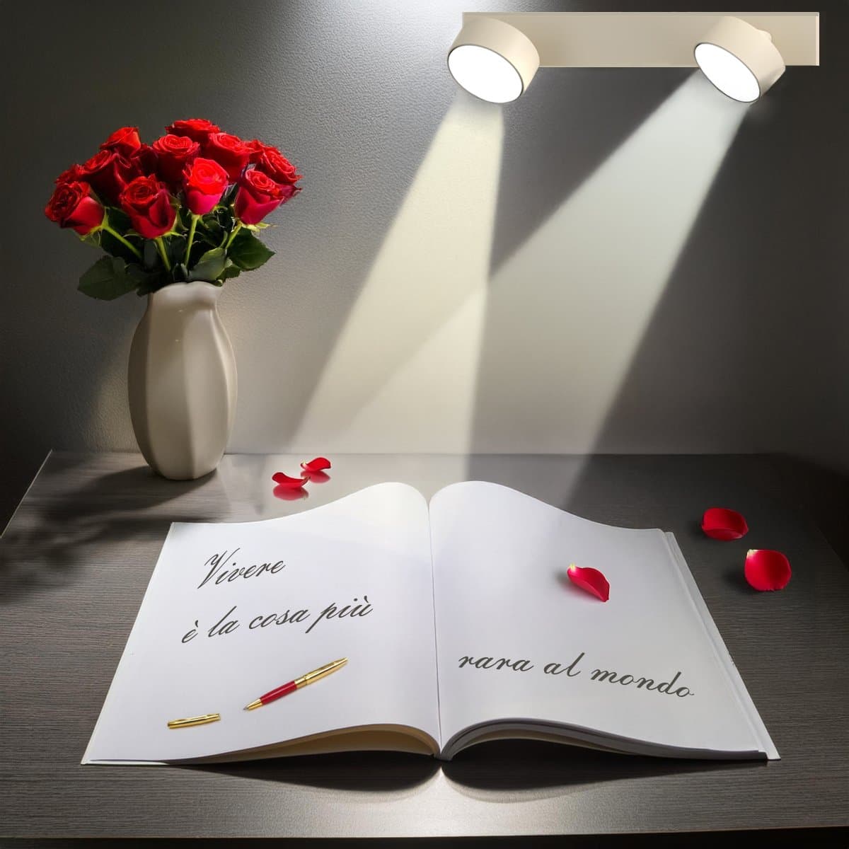 Applique Top Light EDRA 1210 2 SA GX53 LED lampada parete soffitto moderna faretti spot orientabili in Faretti da soffitto Lampadari Bartalini - Colle di Val d’Elsa, commercioVirtuoso.it