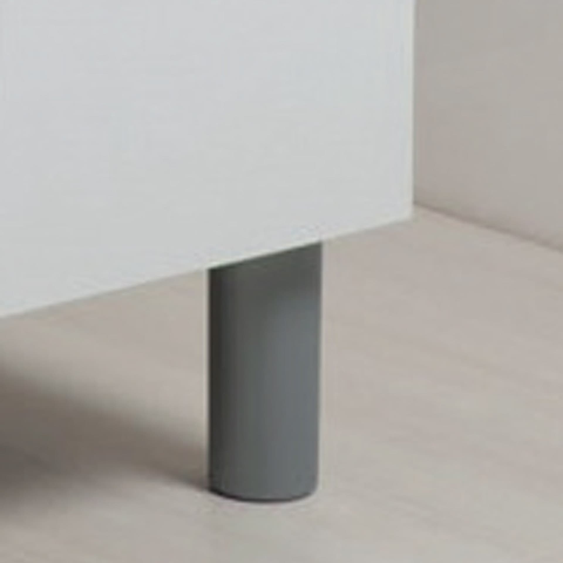 Mobile lavatoio bianco opaco 50x45 con pillozza in abs in Mobiletti con lavabo Mondialshop - Parabiago, commercioVirtuoso.it