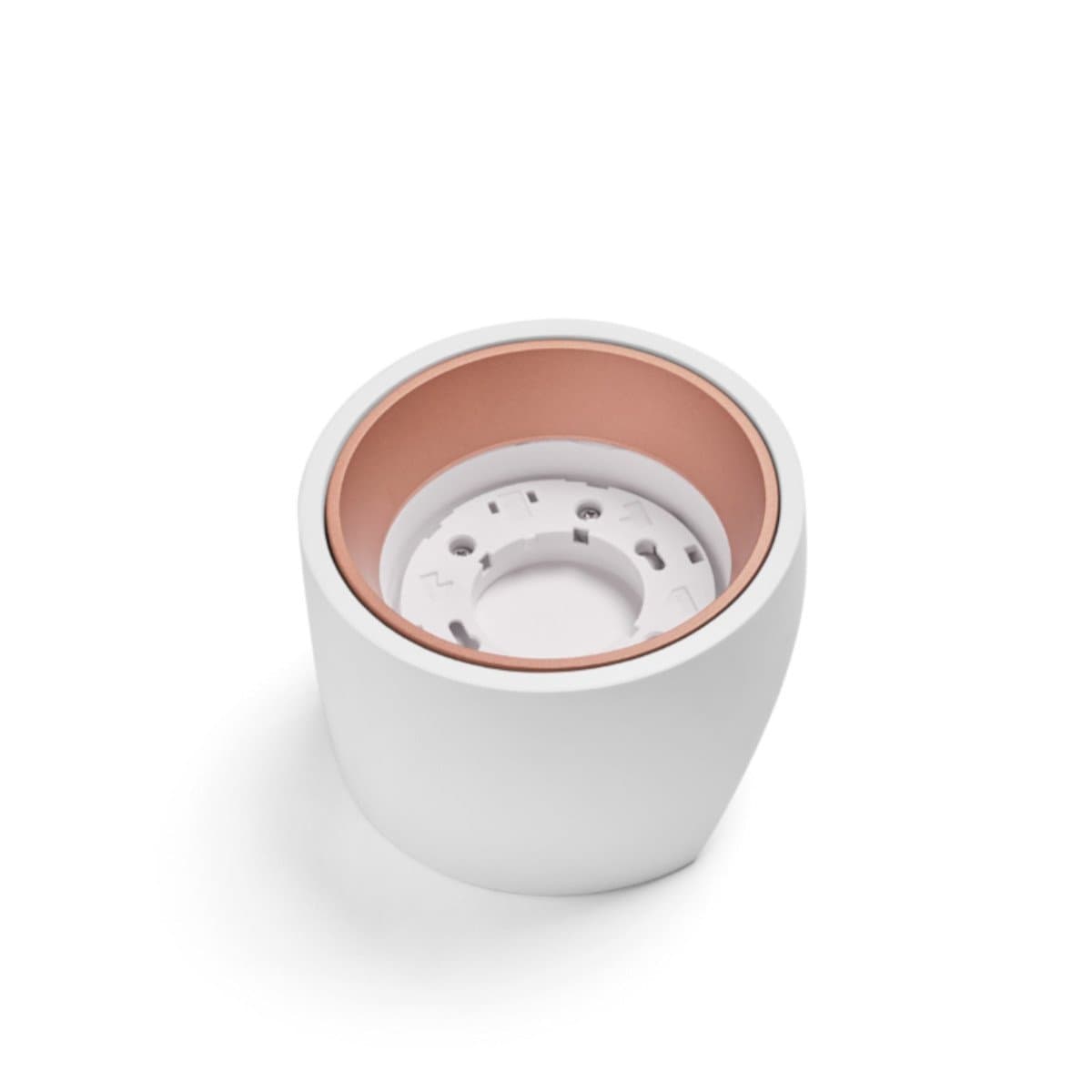 Applique gesso Sforzin illuminazione NASSO tonda T433 GX53 LED alluminio parete in Faretti da muro Lampadari Bartalini - Colle di Val d’Elsa, commercioVirtuoso.it