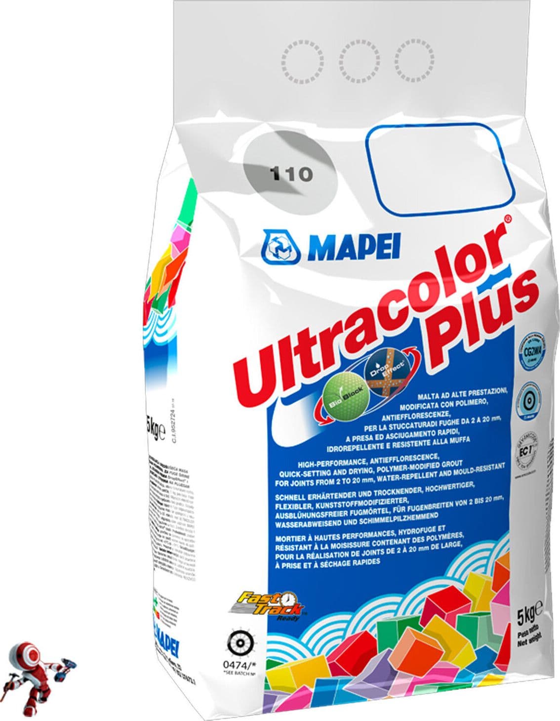 MAPEI ULTRACOLOR PLUS GRIGIO CEMENTO ALU 113 KG.5