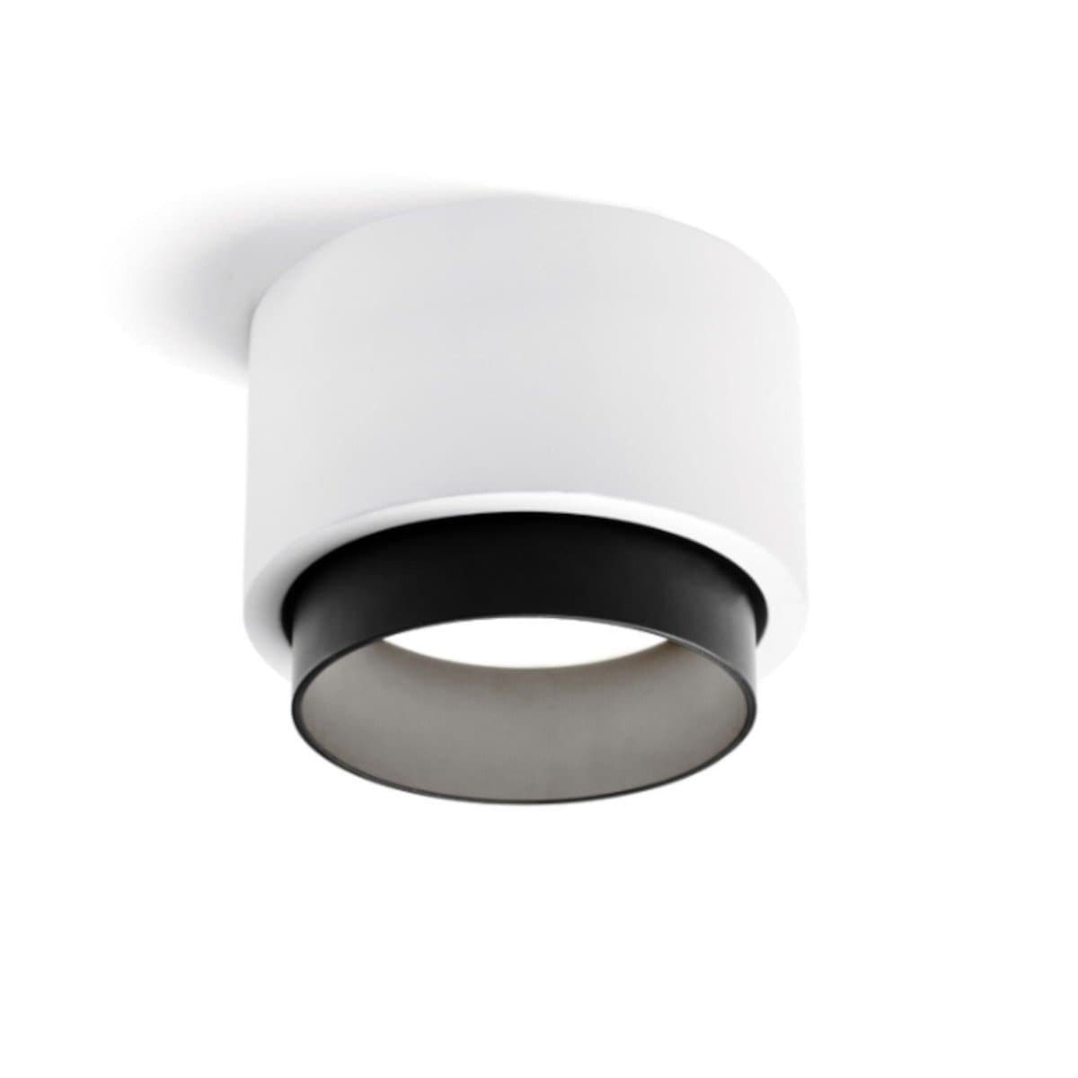Plafoniera gesso Sforzin illuminazione SYME tonda T438 T439 T440 T441 GX53 LED alluminio soffitto in Plafoniere Lampadari Bartalini - Colle di Val d’Elsa, commercioVirtuoso.it
