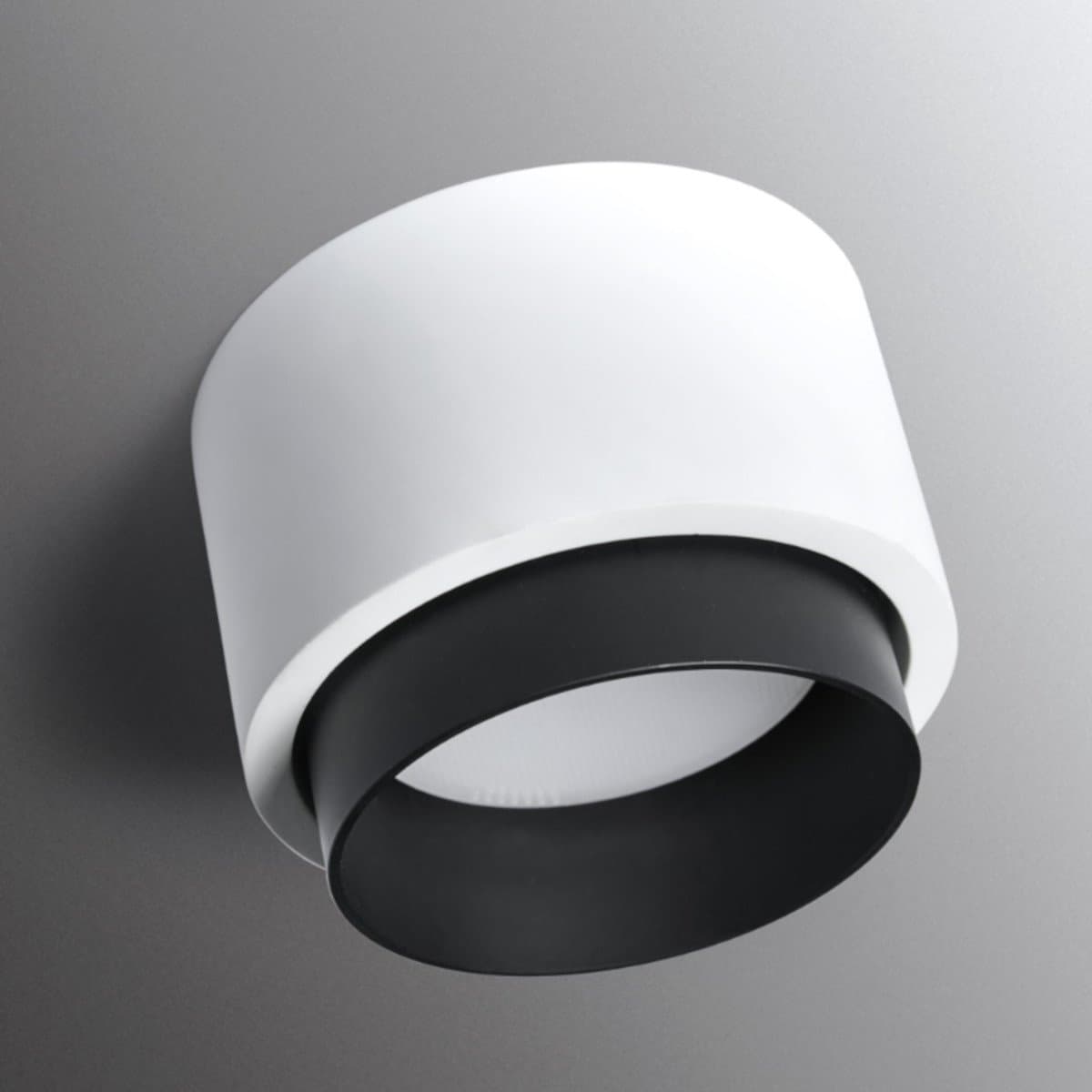 Plafoniera gesso Sforzin illuminazione SYME tonda T438 T439 T440 T441 GX53 LED alluminio soffitto in Plafoniere Lampadari Bartalini - Colle di Val d’Elsa, commercioVirtuoso.it