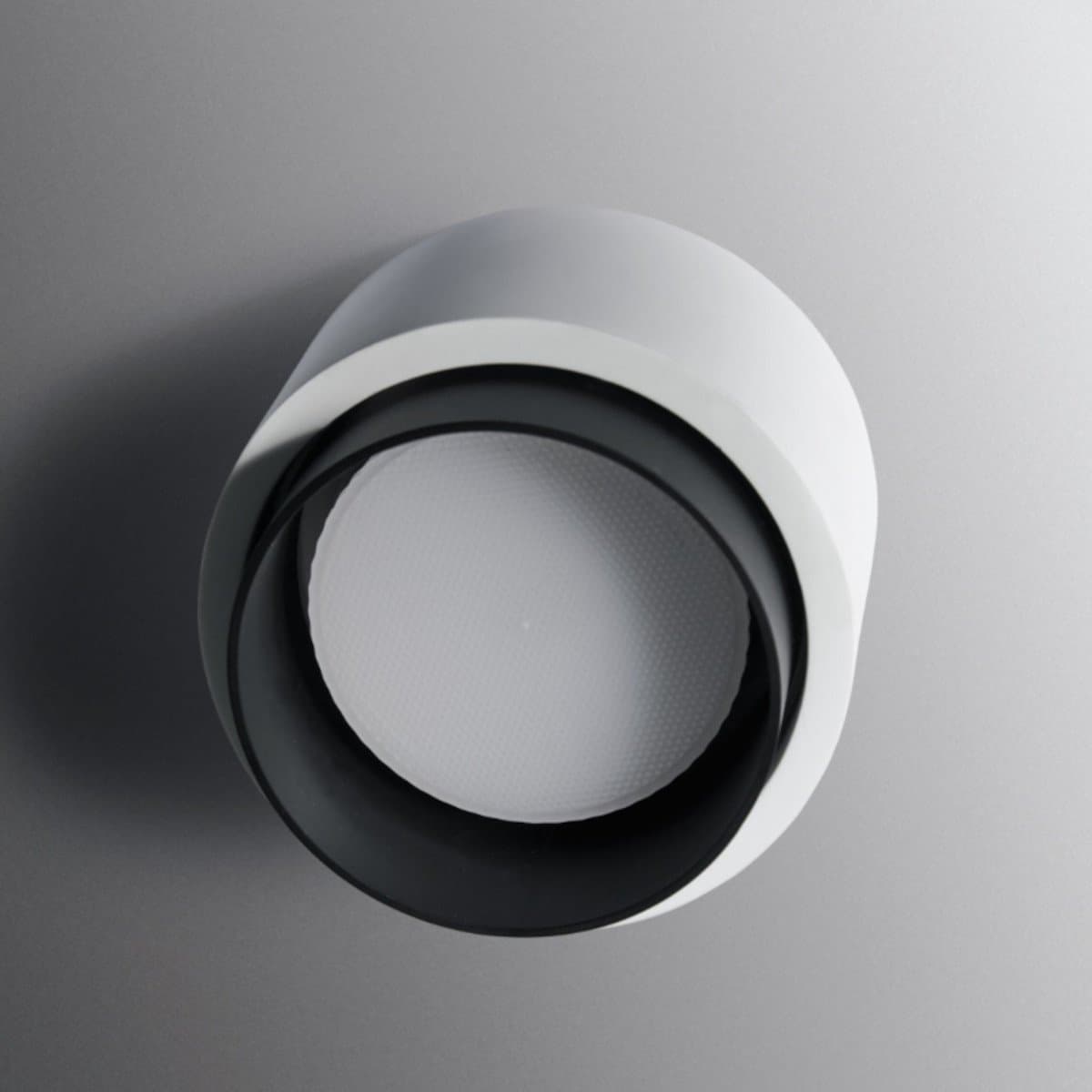 Plafoniera gesso Sforzin illuminazione SYME tonda T438 T439 T440 T441 GX53 LED alluminio soffitto in Plafoniere Lampadari Bartalini - Colle di Val d’Elsa, commercioVirtuoso.it