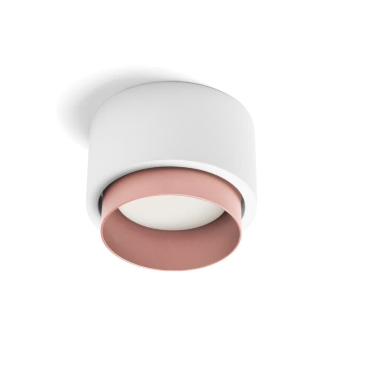 Plafoniera gesso Sforzin illuminazione SYME tonda T438 T439 T440 T441 GX53 LED alluminio soffitto in Plafoniere Lampadari Bartalini - Colle di Val d’Elsa, commercioVirtuoso.it