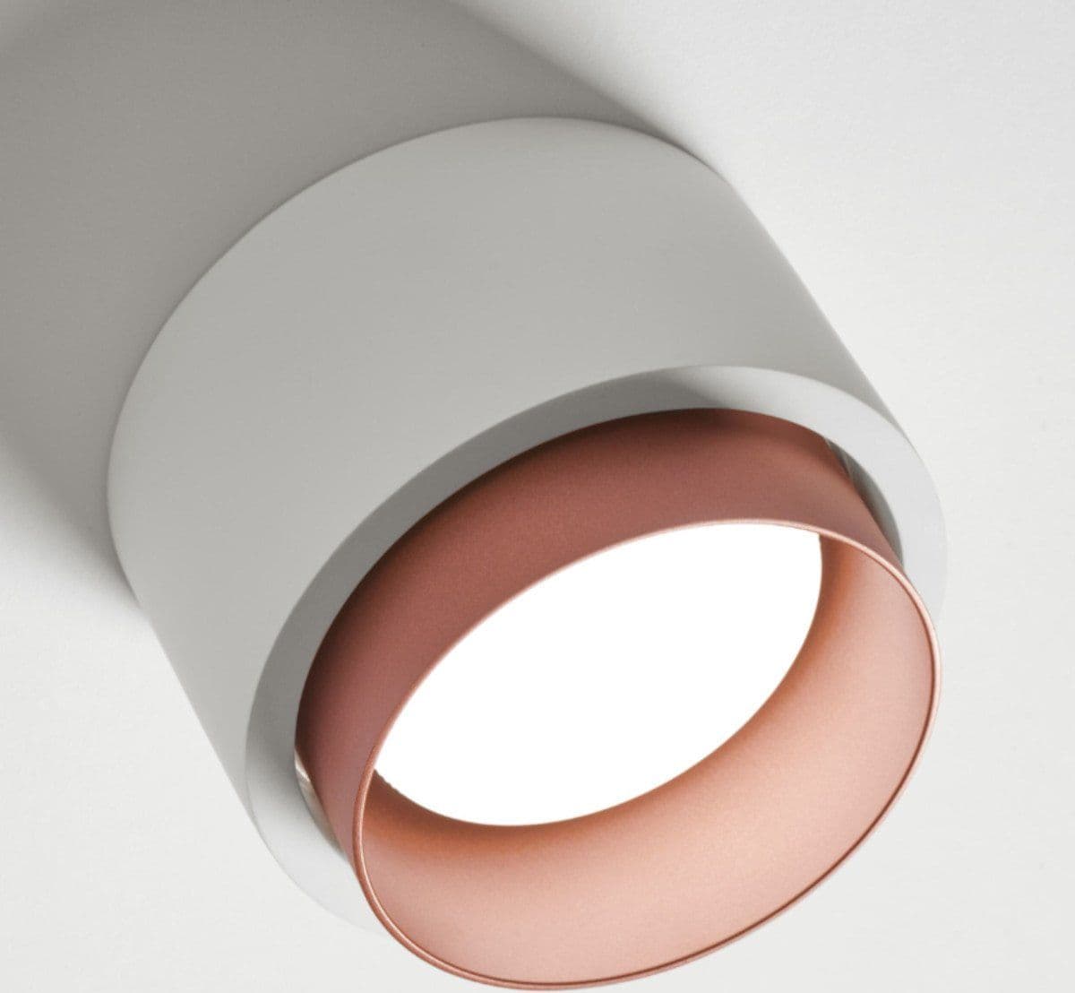 Plafoniera gesso Sforzin illuminazione SYME tonda T438 T439 T440 T441 GX53 LED alluminio soffitto in Plafoniere Lampadari Bartalini - Colle di Val d’Elsa, commercioVirtuoso.it