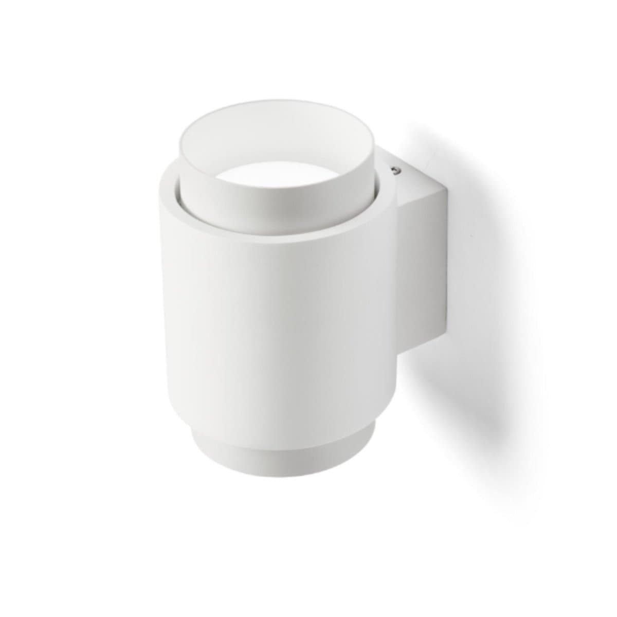 Applique gesso Sforzin illuminazione SYME tonda T446 T447 T448 T449 GX53 LED biemissione parete in Applique Lampadari Bartalini - Colle di Val d’Elsa, commercioVirtuoso.it