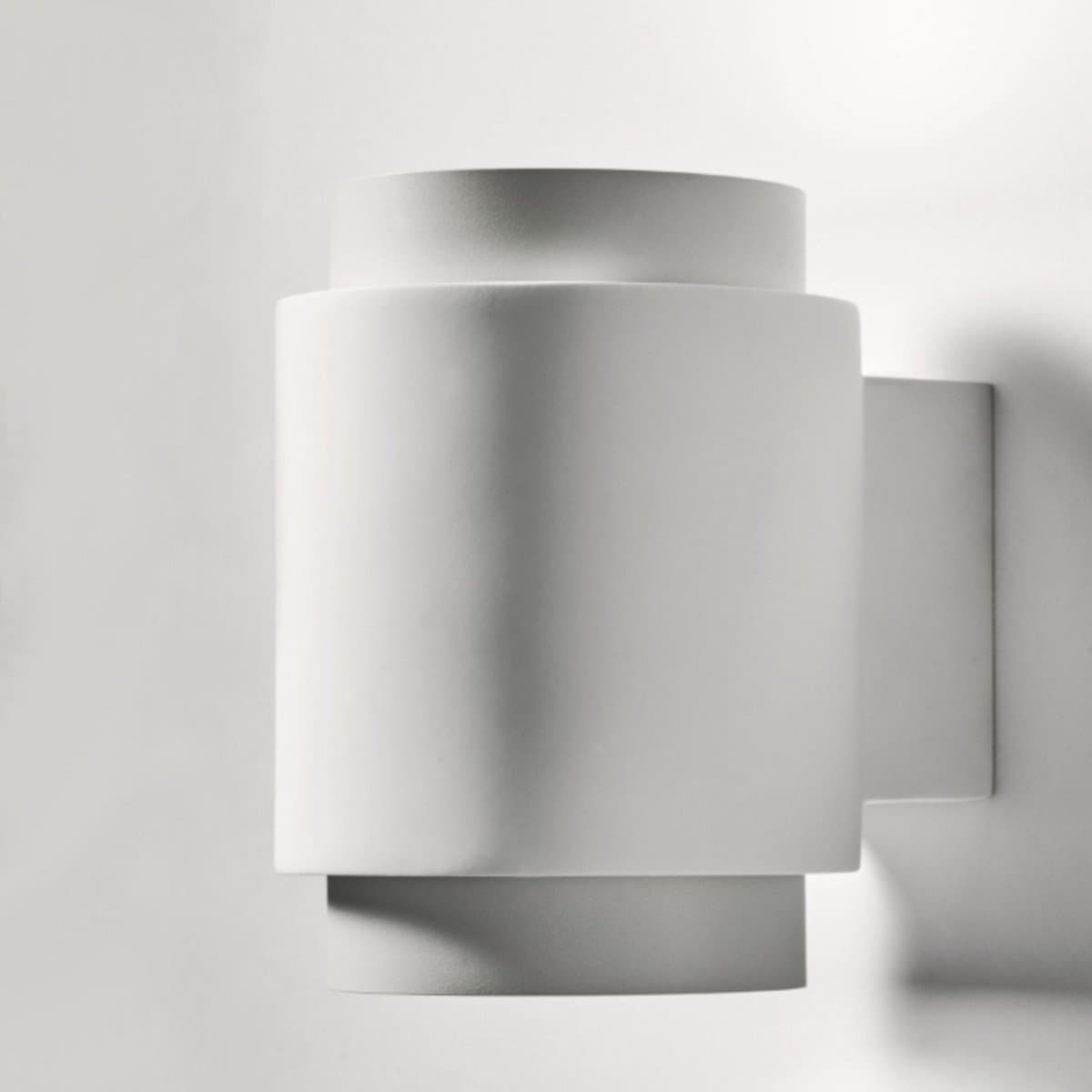 Applique gesso Sforzin illuminazione SYME tonda T446 T447 T448 T449 GX53 LED biemissione parete in Applique Lampadari Bartalini - Colle di Val d’Elsa, commercioVirtuoso.it